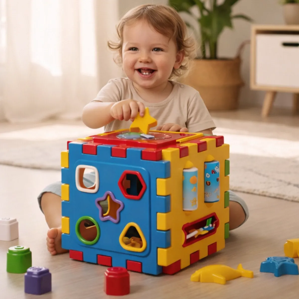 Brinquedo Cubo Didático