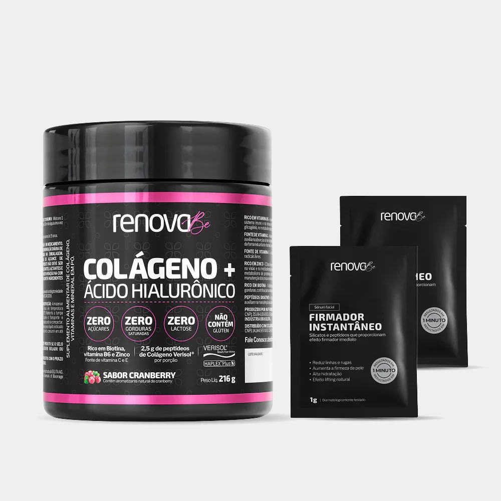Colágeno Verisol® + Ácido Hialurônico
