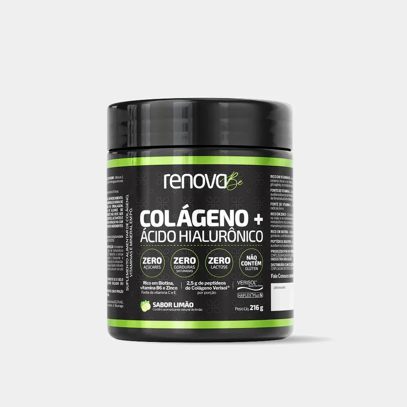 Colágeno Verisol® + Ácido Hialurônico - Limão