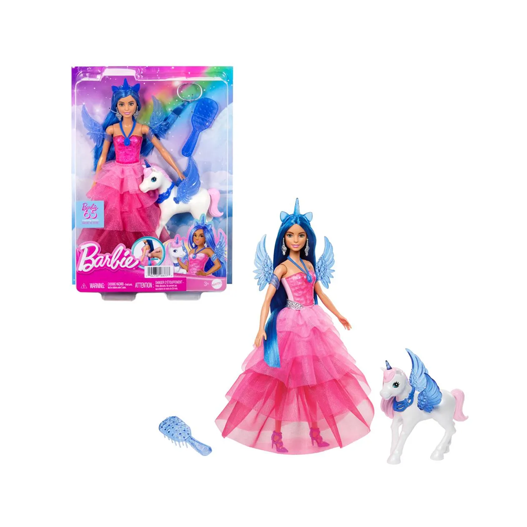 Boneca Articulada - Barbie - 65 Histórias Inspiradoras - Safira - Mattel